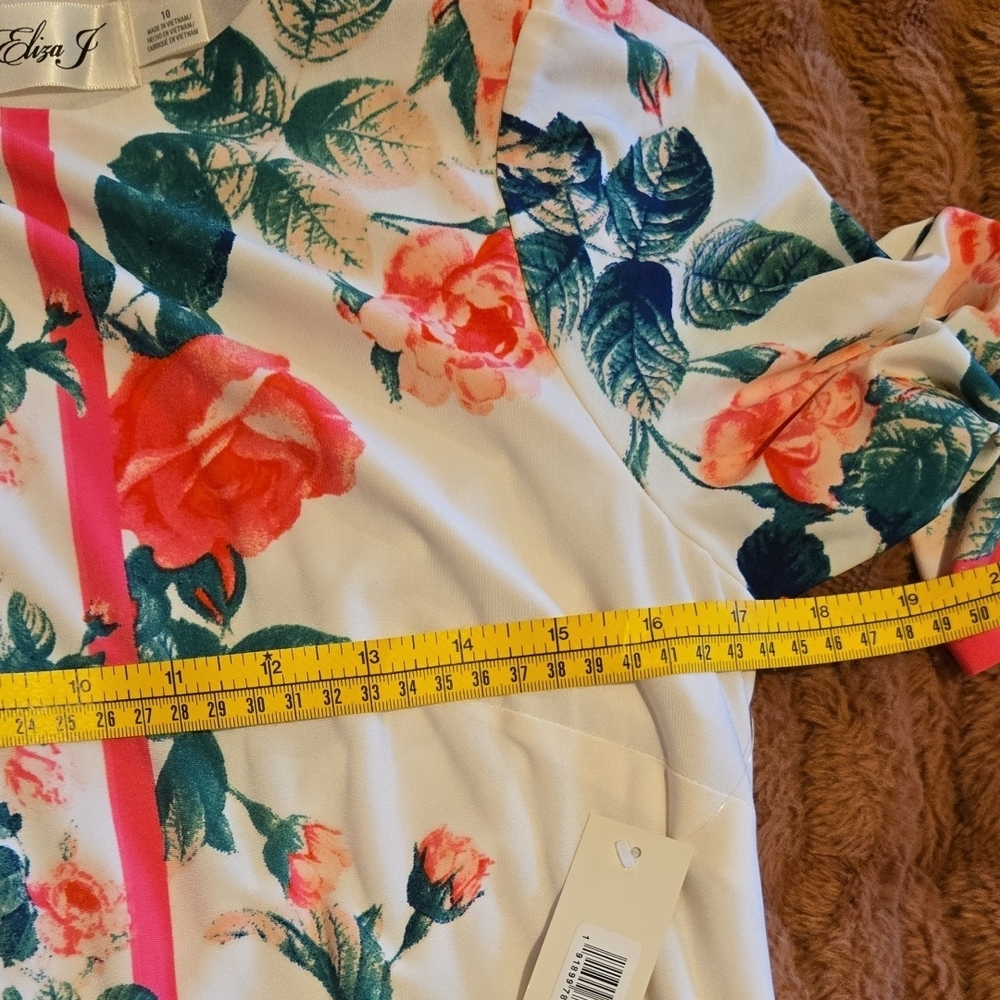 Eliza J (NORDSTROM)Floral Multicolor Dress - Picture 9 of 11